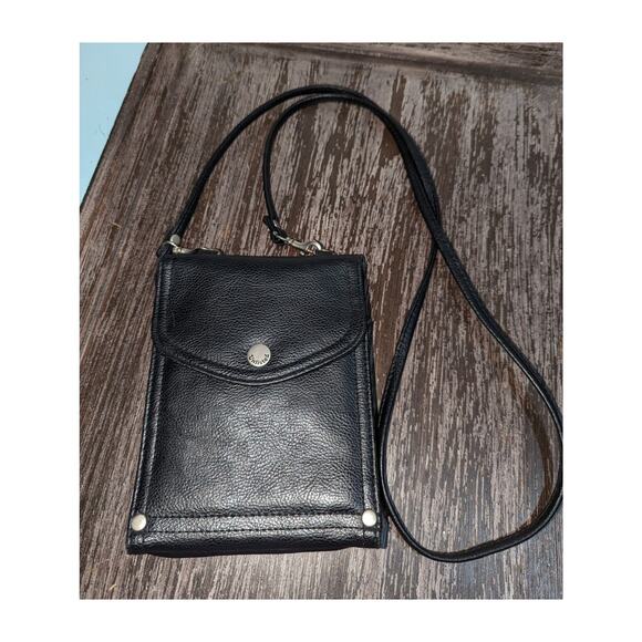 Unlisted by Kenneth Cole Black crossbody bag with wallet organizer - Picture 1 of 6